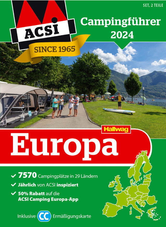ACSI Camping Guide 2024 Europe 