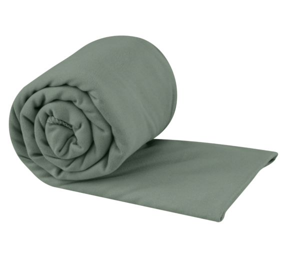 SEATOSUMMIT RĘCZNIK SZYBKOSCHNĄCY POCKET TOWEL SAGE GREEN ROZMIAR L